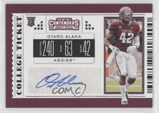 2019 Panini Contenders Draft Picks College Ticket Otaro Alaka #251 Auto 06oc