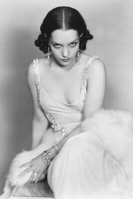 Lupe Valez Rare Pose B&W 24X36 Premium Quality Poster