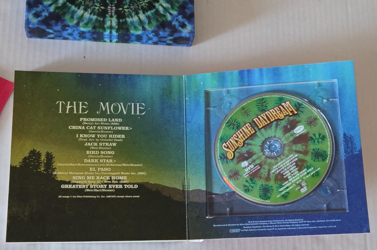 Grateful Dead Sunshine Daydream Oregon Veneta OR 3 CD DVD RARE