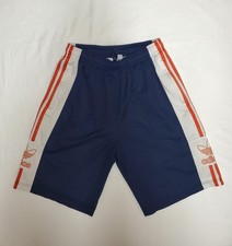 Adidas Men's Athletic Mesh Tourney Basketball Shorts 3 Stripe Size Medium Blue
