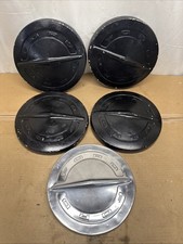 1964-1966 Ford Galaxie 500 Fairlane Falcon F100 Truck Dog Dish Hubcap Set Of 5 1964-1966 Ford Galaxie 500 Fairlane Falcon F100 Truck Dog Dish Hubcap Set Of 5