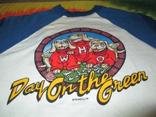 THE WHO DAY ON THE GREEN 1982 STAFF KMEL 106FM OAKLAND CONCERT T-SHIRT-LARGE-NEW