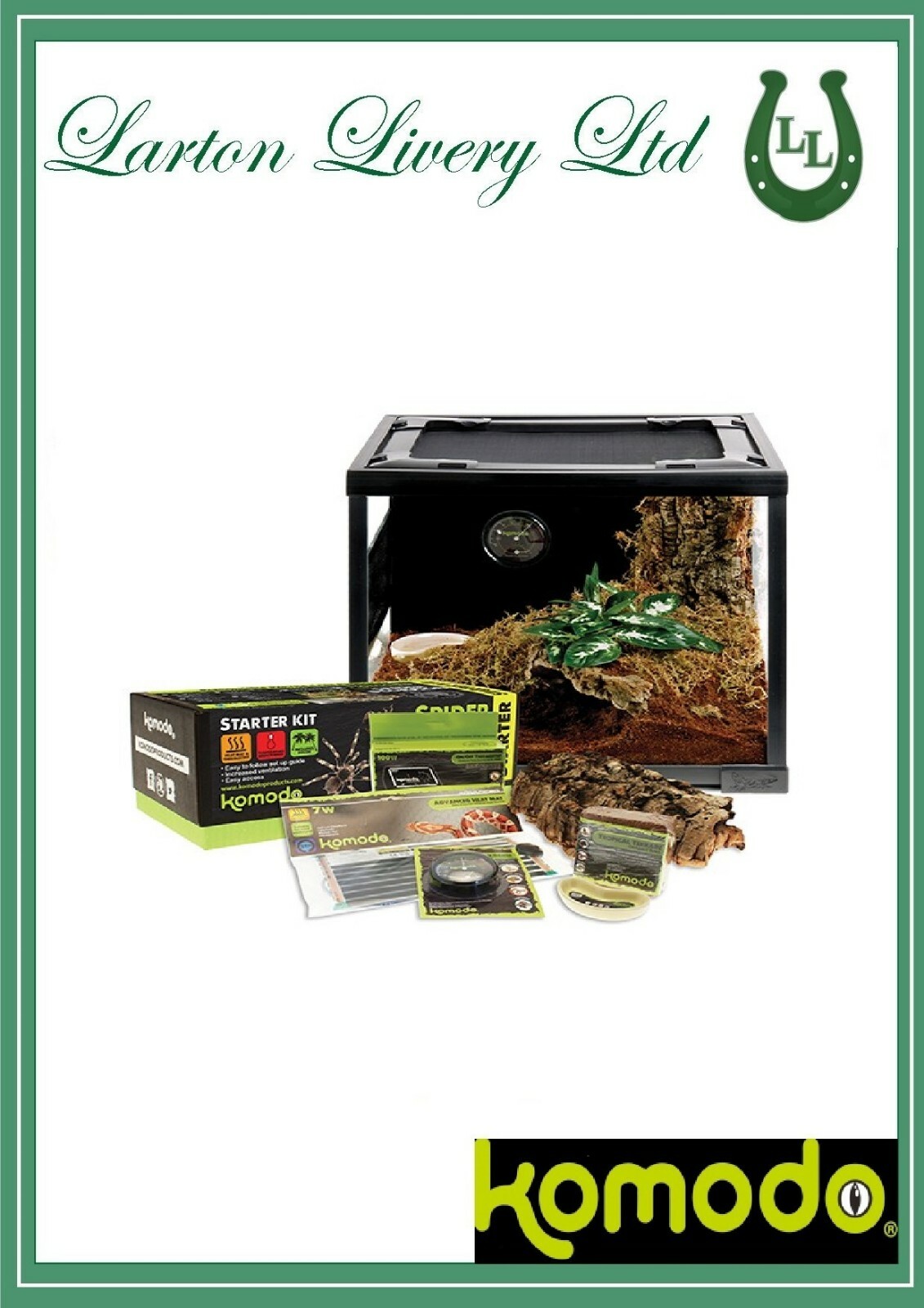 grreat choice terrarium starter kit