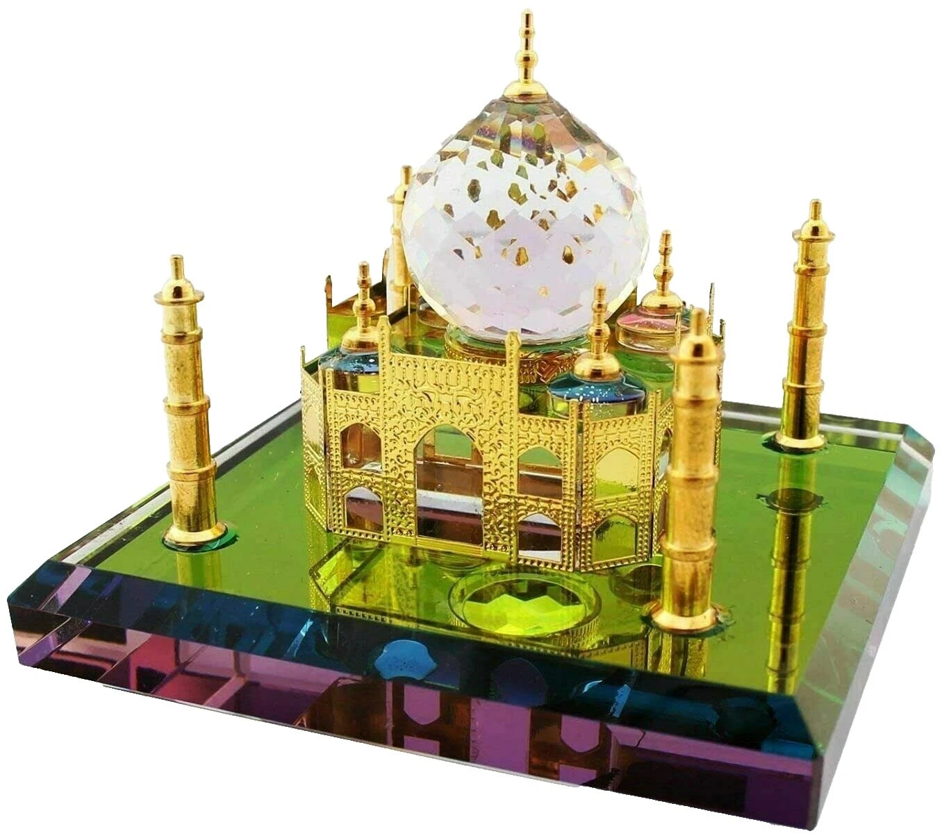 Vidrio Decoración India esculturas y estatuillas