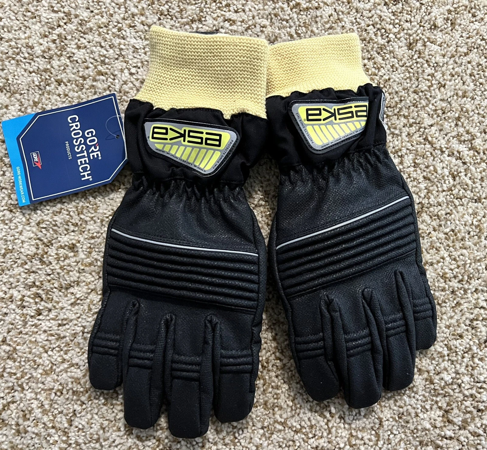 Eska WATERPROOF FIREFIGHTING GLOVE WITH KNITTED CUFF PHONIX-E 5F Size 5