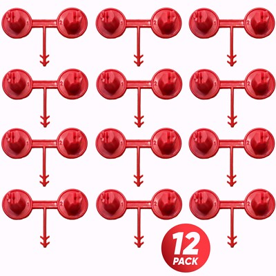 #ad #ad Red Nozzle 12 Set 1 2 for Spray Foam Gun Verticalamp;Horizontal Precision Wedge $20.99