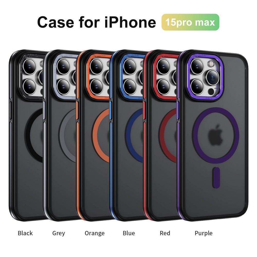 For iPhone 16 15 14 Plus 13 12 11 Pro Max Frosted Case Mag Safe Shockproof Cover