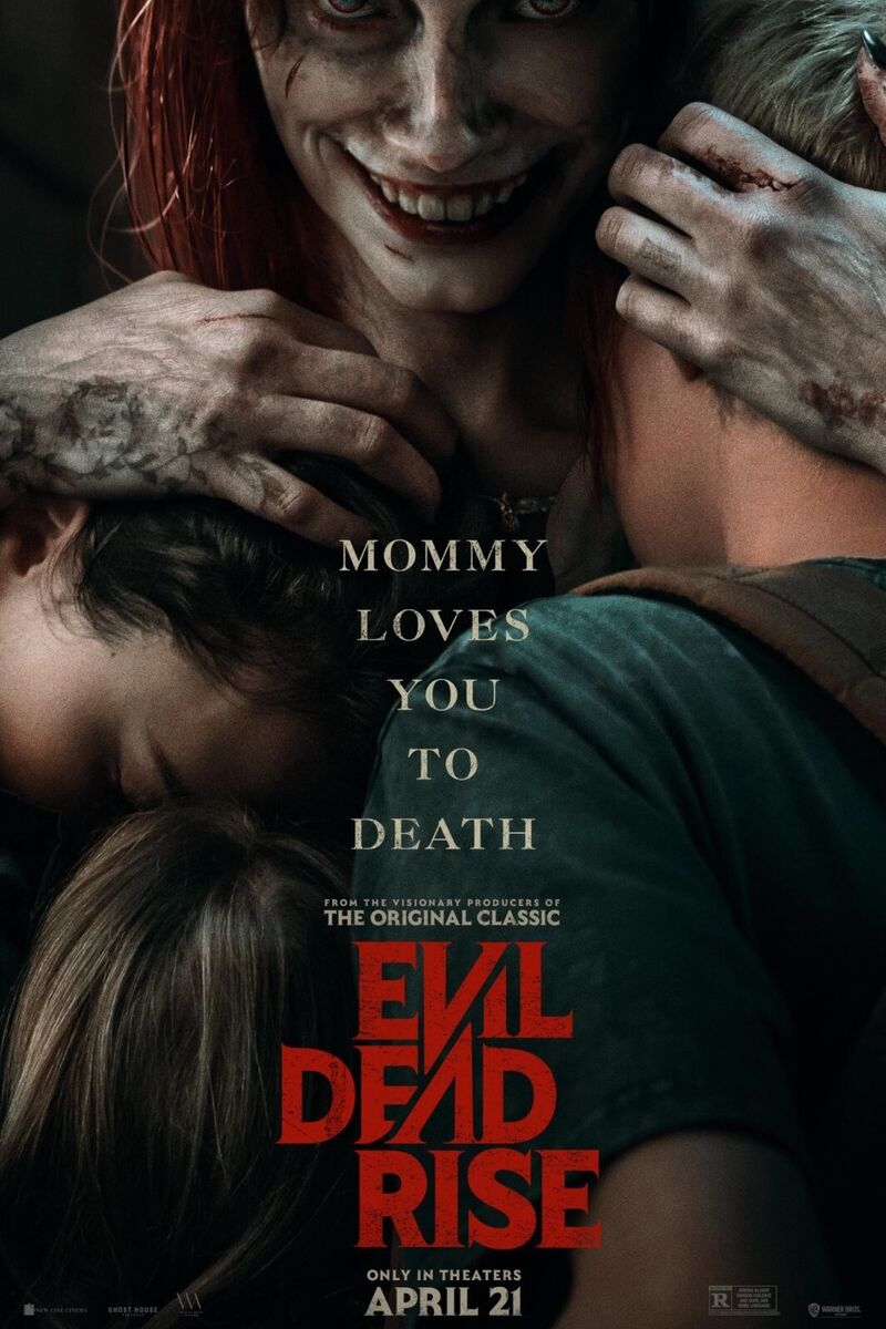 2023 Evil Dead Rise Movie Poster 11X17 Beth Ellie Danny Kassie Demons 🪓🍿