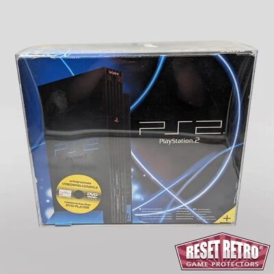 RESET RETRO Schutzhülle passend für Playstation 2 FAT Lady Konsole OVP PS2 protector box