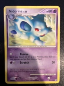Pokemon TCG Card 2007 Mysterious Treasures - Nidorina 56/123