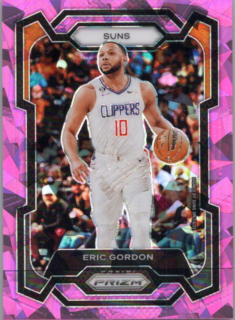 2023-24 Panini Prizm #223 Eric Gordon Prizms Pink Ice