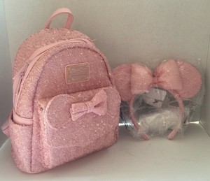 loungefly millennial pink backpack