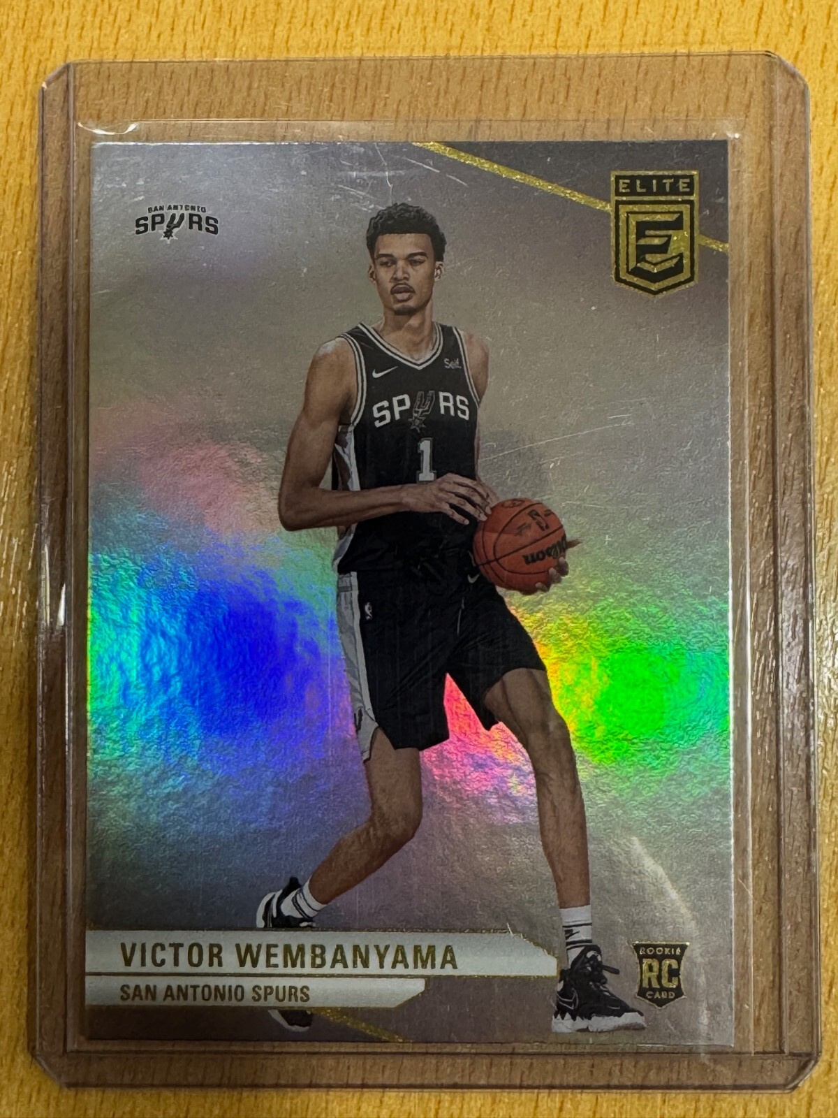 2023-24 Panini Donruss Elite | Victor Wembanyama Silver #231 San Antonio Spurs