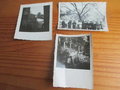 3 Foto Fotografie 83 var JUGENDBAUSTELLE ? 8 x 6 CM + - ca. n4