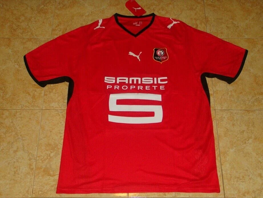 Rennes Soccer Jersey Puma France Top Stade Rennais Maillot Football Shirt NEW