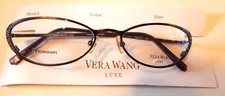 VERA WANG Luxe Titanium Epiphany I Chocolate 49/17 Eyeglass Frame New