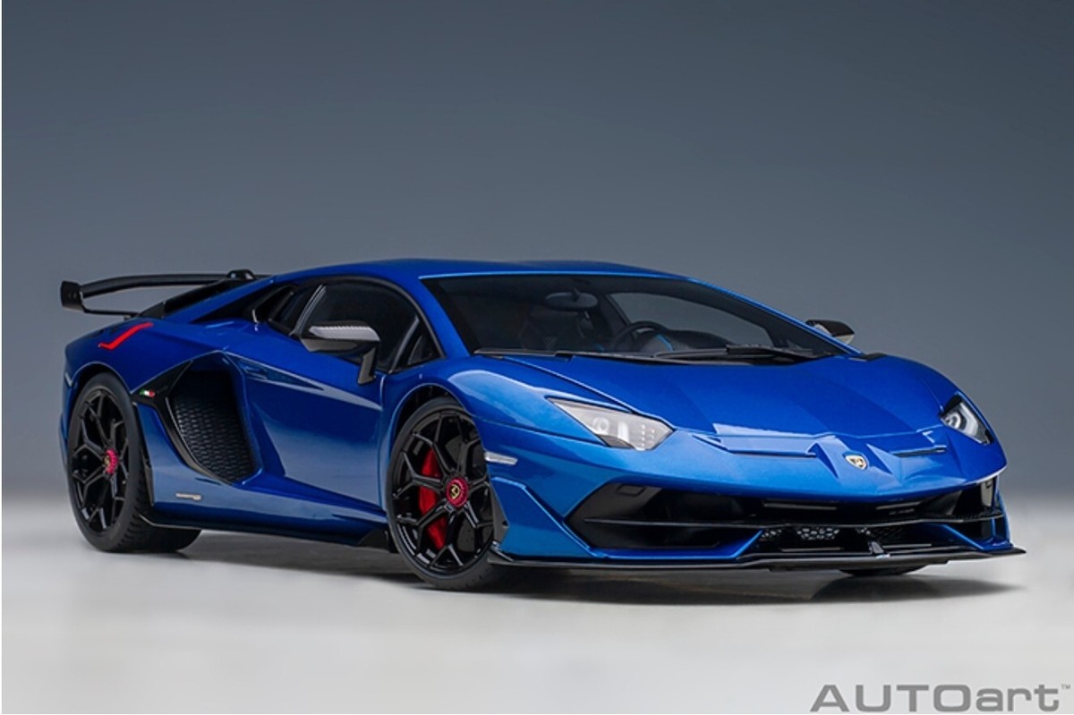 ミニカー AUTOart lamborghini aventador J 1/18 AUTOart Lamborghini Aventador J Red w/ Box From Japan