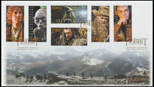 NEW ZEALAND LOTR 2012 THE HOBBIT - UNEXPECTED JOURNEY FDC (VF)