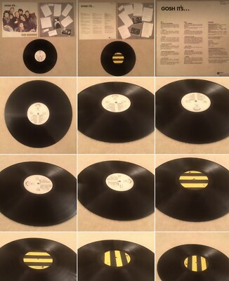 GOSH ITS BAD MANNERS LP 1st PRESS PLAY TESTED VG+/EX 1981
