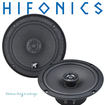 Hifonics TRX-62 180 Watt 16,5cm 2-Wege Koax Lautsprecher 165mm Auto Boxen Set