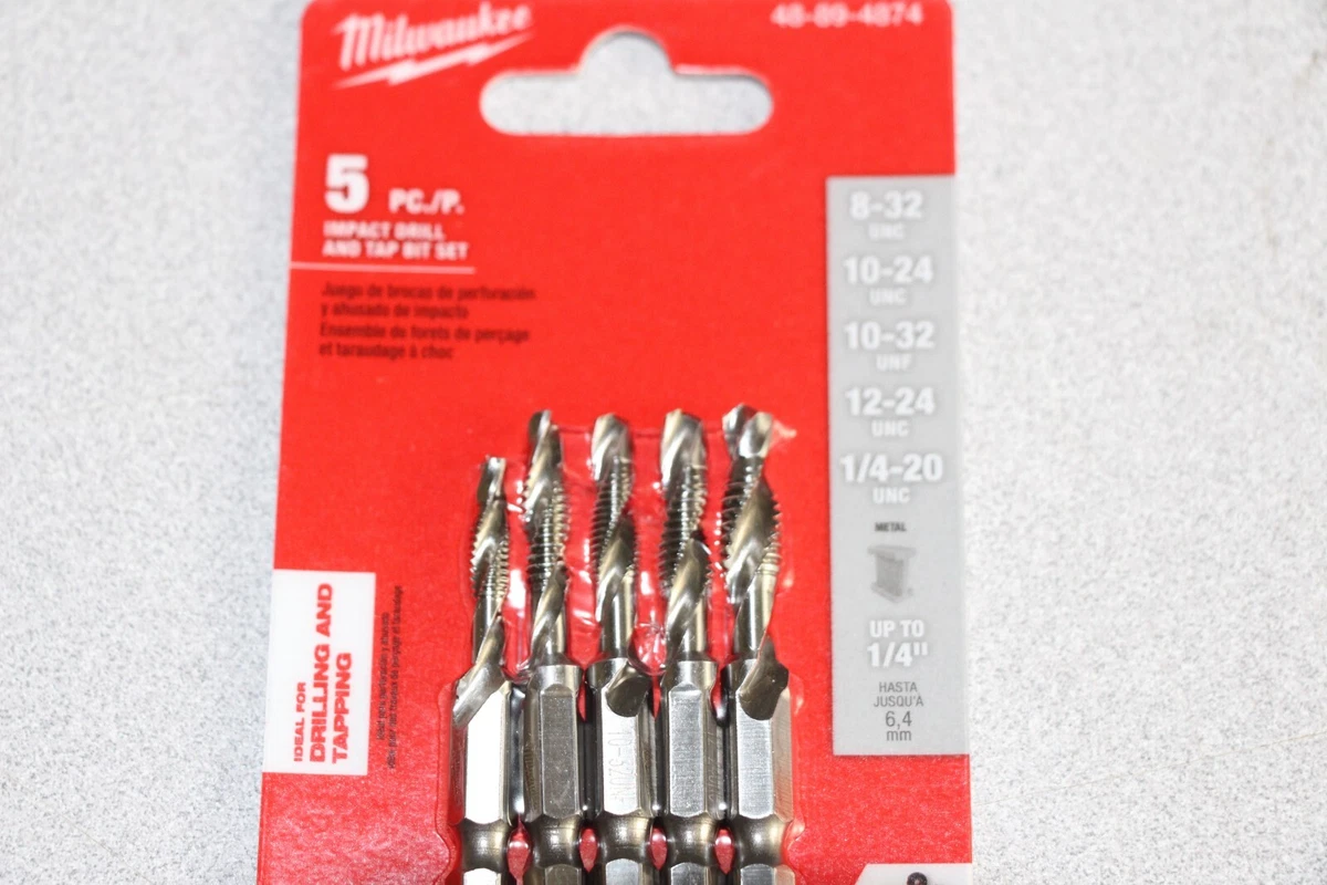Drill and tap set milwaukee deals