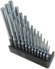Wilde Tool Usa Individual Roll Spring Pin Punches, Sizes 1/16-Inch - 1/2-Inch