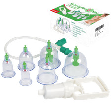 Schröpfen Set Schröpfgläser Vakuummassage Банки вакумные Körper 6,12 und 24 Set 