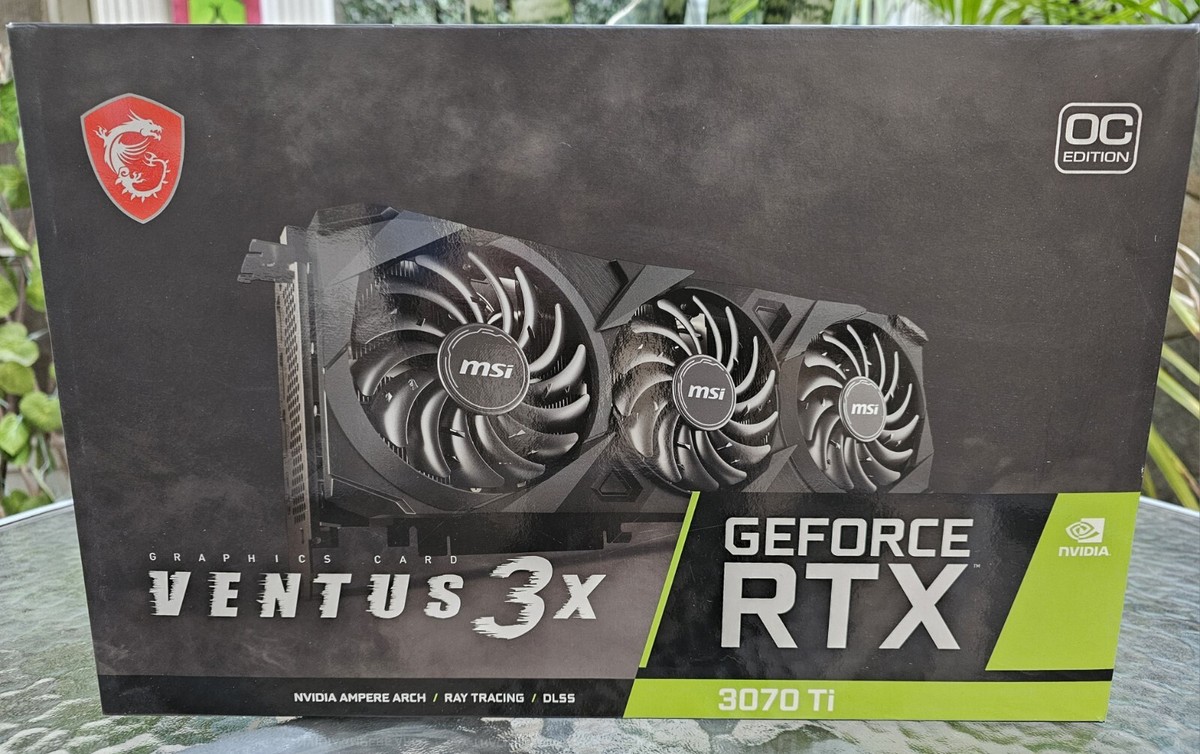 MSI GeForce RTX 3070 TI Ventus 3X 8GB OC GDDR6X Graphics MSI GeForce RTX 3070 TI Ventus 3X 8GB OC GDDR6X Graphics