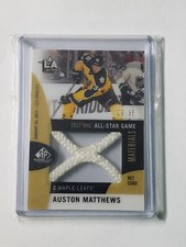 2017-18 SP Game Used All Star Game Net Cord #22/35 **RARE** Auston Matthews 