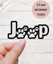 Dog Vinyl Decal Sticker Fun Car Window Pet Gift Dog Mom Dog Dad Art Cute Sticker