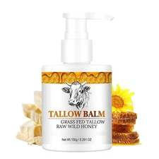 Tallow balm - Tallow and Honey Balm Moisturizing - Organic Beef Tallow for Skin