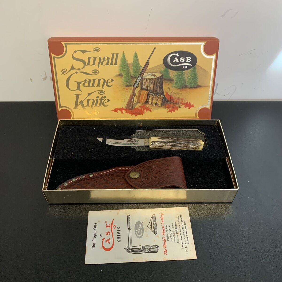 NOS CASE XX Small Game Knife 523-3 1/4 SSP In The Box With NOS CASE XX Small Game Knife 523-3 1/4 SSP In The Box With
