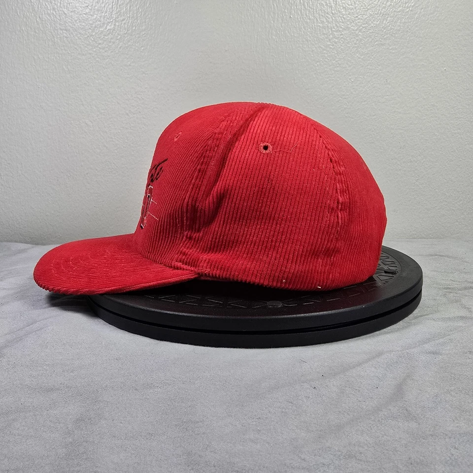 Ohio State Buckeyes Pana Script Snapback Sombrero - Rojo - De Colección - R.O.C. OSFA Foto 4 de 4