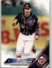 2016 Topps Update Jose Lobaton #US26 Washington Nationals