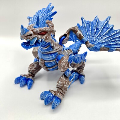 Mega Bloks Dragons Fire & Ice Frost Dragon #9893 Monster Action Figure
