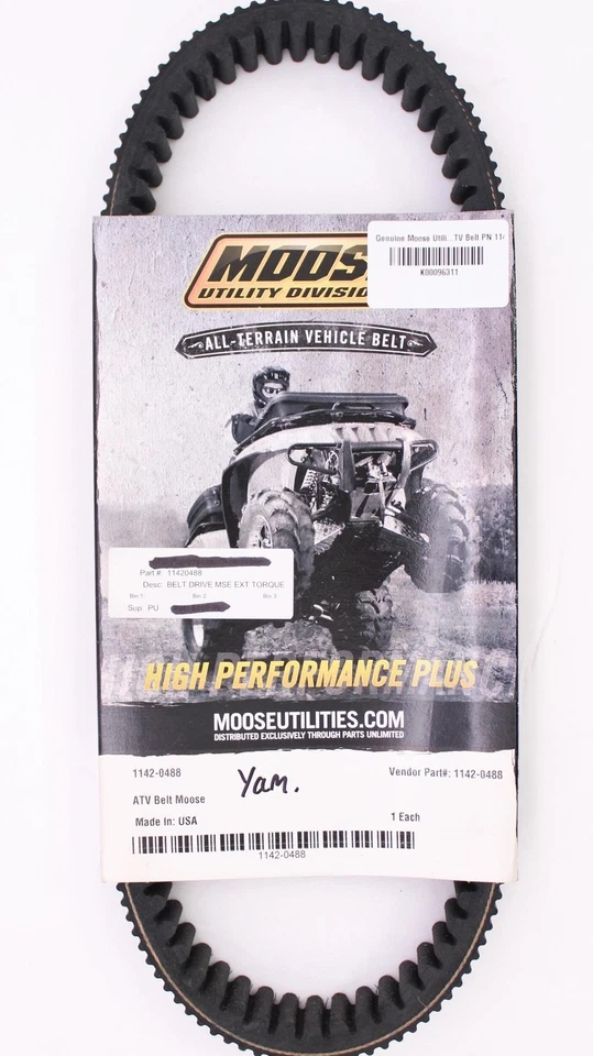 Genuine Moose Utility ATV Belt Part Number - 11420488 for Yamaha - Image 2 of 2