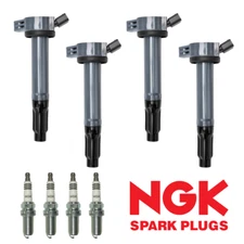 Ignition Coil & NGK Iridium Spark Plug for 09-19 Toyota 4Runner Camry RAV4 UF487