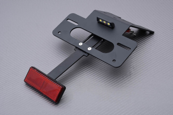 Support de plaque d'immatriculation pour Honda Monkey 125 inclinaison fixe