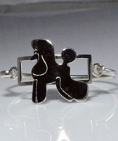 HüNdchen Barbone Starres Armband In 925 Silber Luce