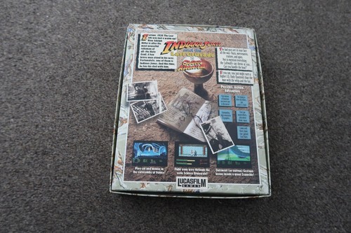 Indiana Jones and the Last Crusade Graphic Adventure By LucasFilm Games Amiga - Afbeelding 3 van 8