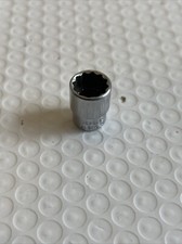 Mint Snap-On Tools USA 1/4 Drive 1/2" SAE 12pt Shallow Chrome Socket TMD16