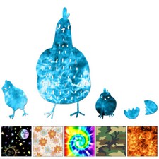 Chicks Chicken - Decal Sticker - Multiple Patterns  Sizes - ebn6453