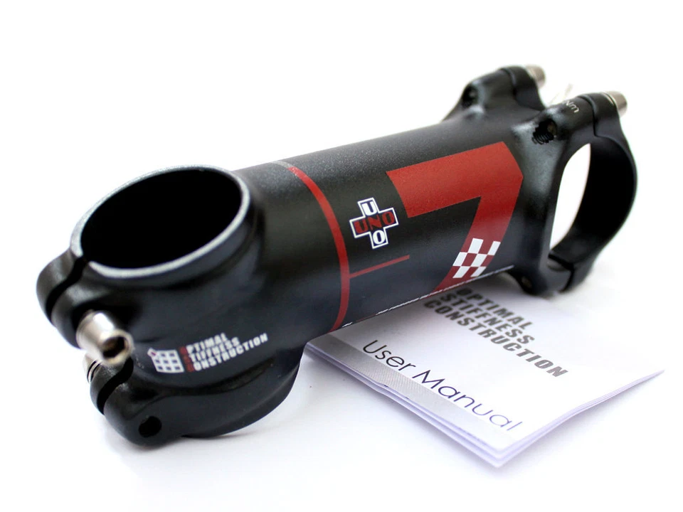 KALLOY UNO AL 7050 Ultra Lightweight Stem 1-1/8 in 31.8, 17 Degree Black - Image 2 of 4