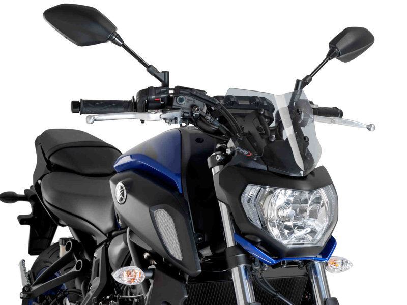 Puig Light Smoke New Generation Sport Screen Yamaha MT-07 2018-2020
