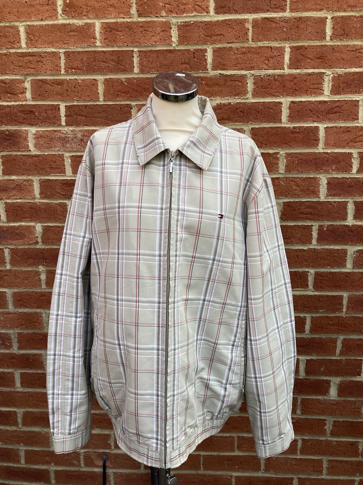 Tommy Hilfiger Essential Casual Bomber Jacket Large Mens image 4