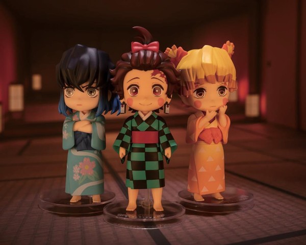 Demon Slayer Sumiko / Zenko / Inoko Figuarts PVC Mini Figure Bandai-image
