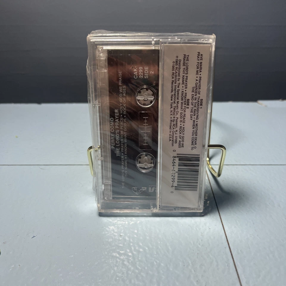 Perry Como THE Lord's Prayer (Cassette) 1985 RCA/ARIOLA C21 - Image 2 of 2