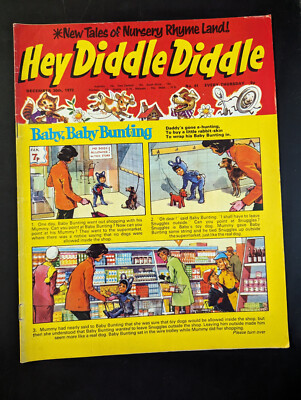 Hey Diddle Diddle Comic No 41, December 30th 1972, IPC Magazines 