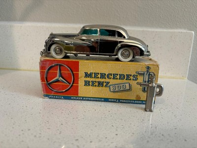 Jouet Ancien Prameta Kolner - Mercedes Benz 300 Mécanique - Avec Clé - Occasion