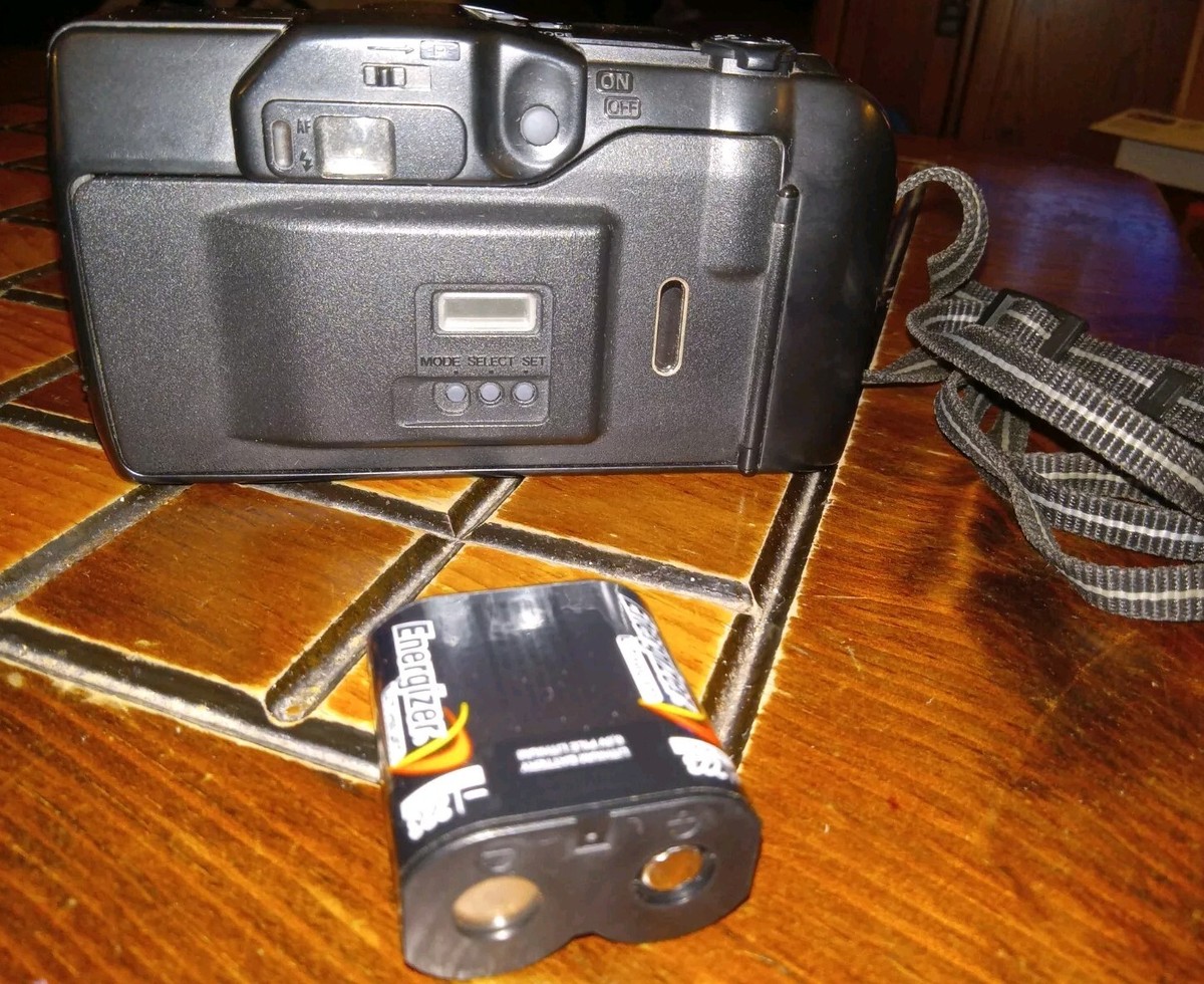 Vintage RICOH Myport Super Zoom Film Camera W/Battery - Works